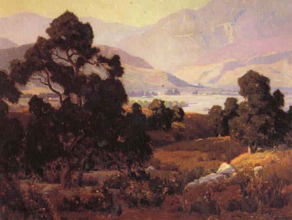 Elmer Wachtel Santa Paula Valley China oil painting art